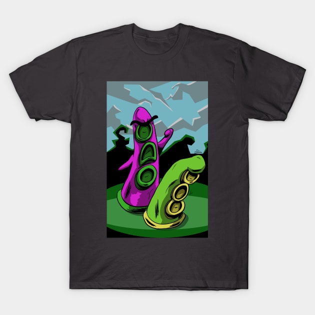 Day Of The Tentacle T-Shirt by Black Snow Comics